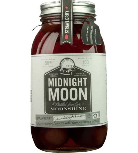 Midnight Moon Junior Johnson's Strawberry Moonshine - Minibar Delivery