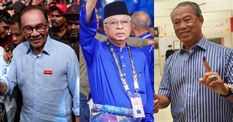 Anwar Ibrahim, Muhyiddin Yassin & Ismail Sabri Yaakob all win their election contests ...