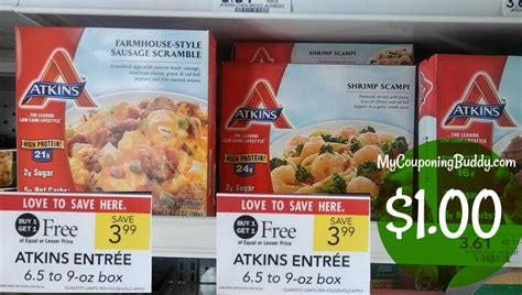 Atkins Frozen Entrees just $1 at Publix - My Publix Coupon Buddy