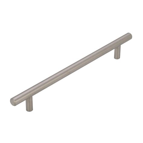 Amerock Bar Pulls 7-9/16 in (192 mm) Center-to-Center Stainless Steel Cabinet Drawer Pull ...