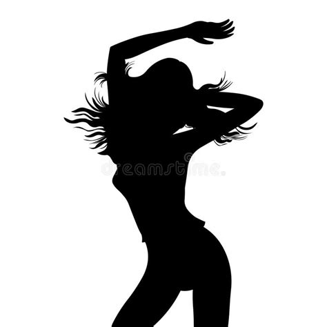 Dancing Party .Dancing People Silhouette Illustrati Stock Vector - Illustration of abstract ...