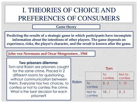 Lecture 2 theories and models of consumer behavior