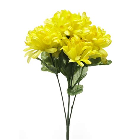 Wilko Yellow Single Posy of Artificial Flowers | Wilko