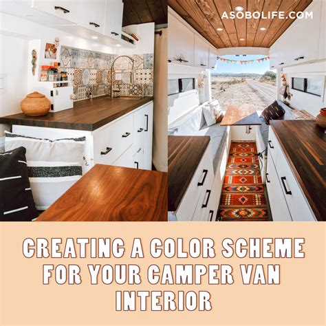 Creating A Color Scheme For Your Camper Van Interior - AsoboLife