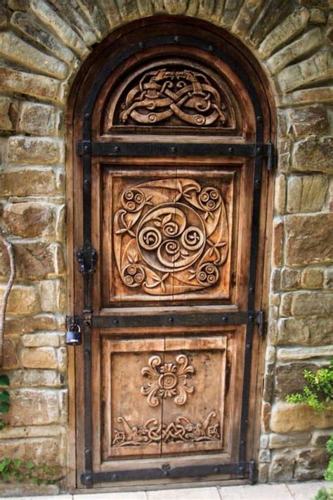 9 Timeless Hand Carved Door Designs That Will Inspire You - Talkdecor