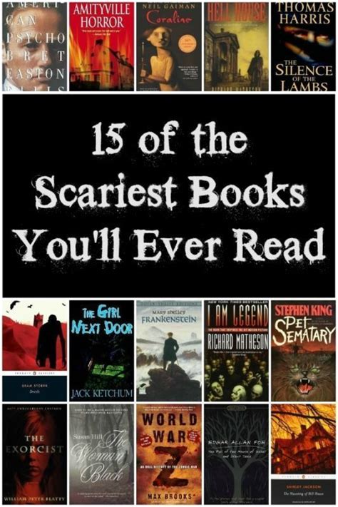 15 of the scariest books you'll ever read | Scary books, Horror books, Reading