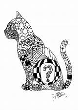 Zentangle Coloring Pages For Adults Coloring sketch template