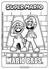 58 Printable Super Mario Coloring Pages  Just Kids sketch template