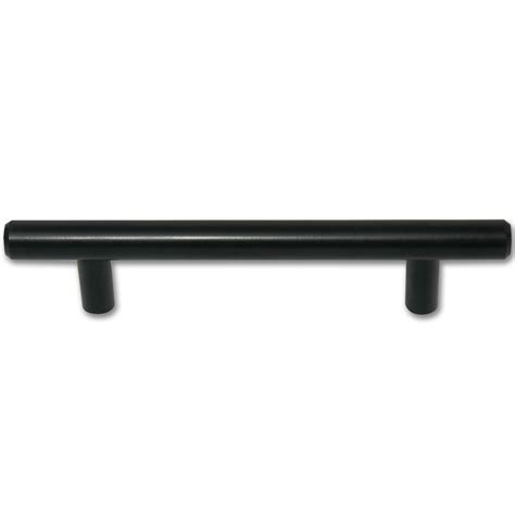 DECORATIVE CABINET PULL - MATTE BLACK 128MM - 10/PK