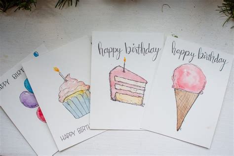 Easy Watercolor Ideas for Beginner Painters - Make These For Valentine's