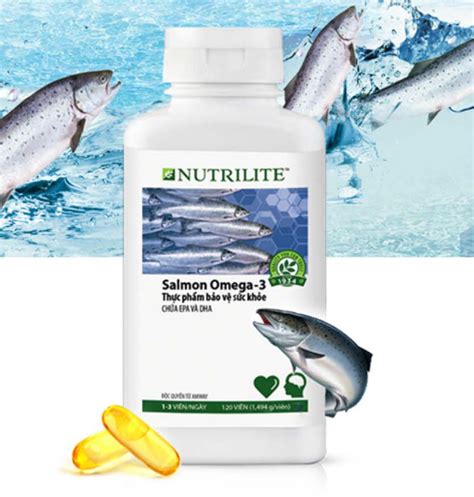 Nutrilite Salmon Omega-3 Bổ Sung Omega 3 - Dược Phẩm OTC