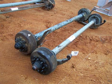 (1) LOT 2 DEXTER 8K TRAILER AXLES - J.M. Wood Auction Company, Inc.