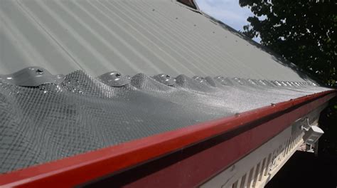 Metal roof gutter guard installation | Aussie DIY Solutions