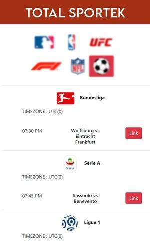 Total Sportek -All Sport Channel Live stream tips APK per Android Download