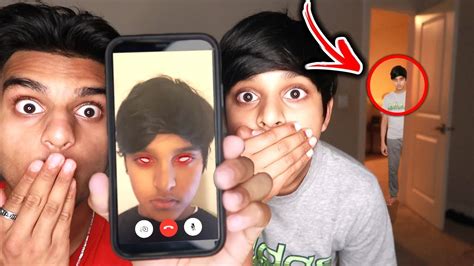 DO NOT FACETIME YOUR LITTLE BROTHER AT 3AM!! OMG EVIL TWIN ANSWERED ...