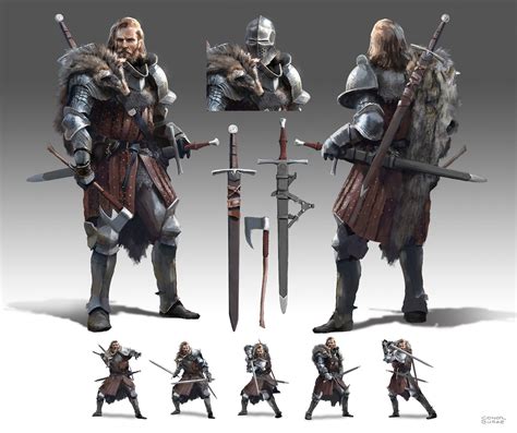 Knight Character Design by conorburkeart | Medieval fantasy characters, Fantasy character design ...