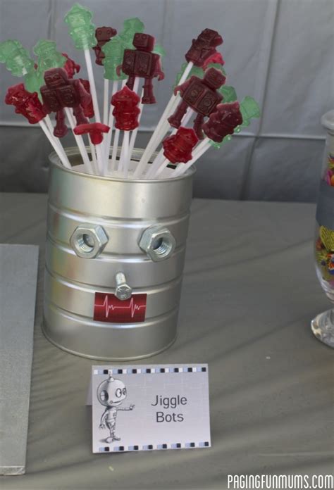 Robot Party Decoration Ideas - Paging Fun Mums