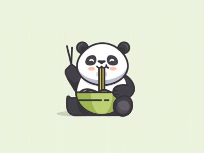 Panda by Carlos Puentes | cpuentesdesign on Dribbble