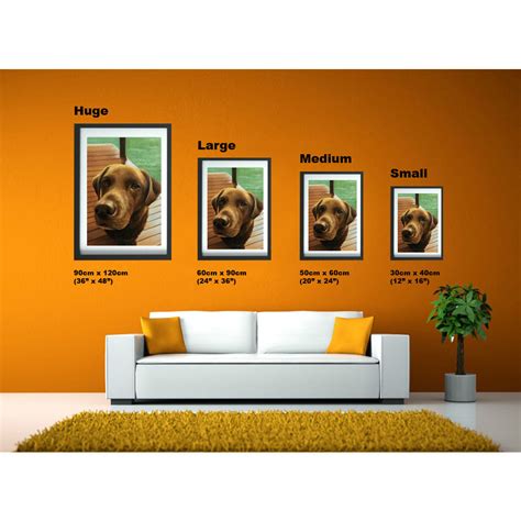 Portrait Size 12 X 16" | Custom Pet Portrait | Paws to Portraits ...