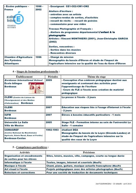 Exemple de cv professeur à l’école maternelle - laboite-cv.fr