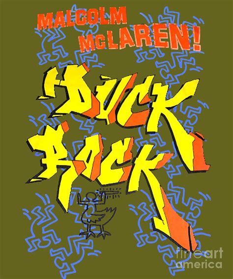 Malcolm McLaren DUCK ROCK 1983 Digital Art by Deriyah Vasquez - Pixels