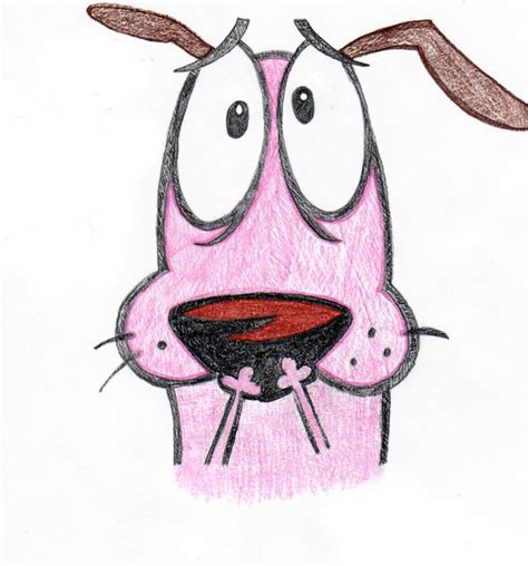 drawings of dogs | Courage the Cowardly Dog by ~cartoonimedeo on deviantART Cartoon Dog, Cartoon ...