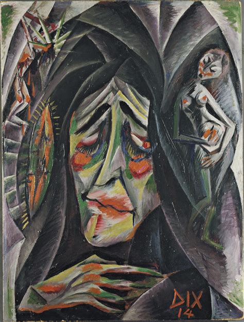 MoMA | The Collection | Otto Dix. The Nun. 1914