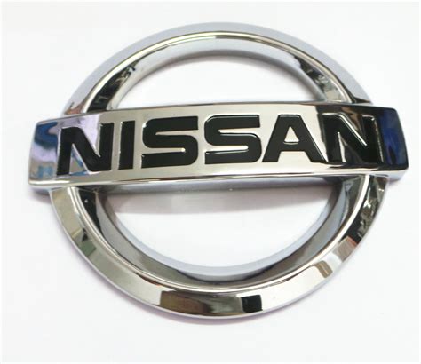 China Custom Car ABS Chrome Logo Grill Front Emblem Badge Nissan huge ...