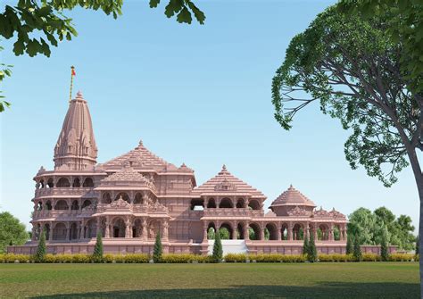 ram mandir 3D HD wallaper jai shri ram ~ raghav editor