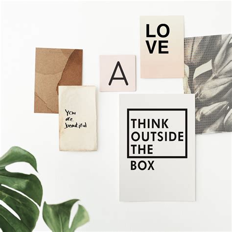 Think Outside The Box Poster — HypeSheriff US