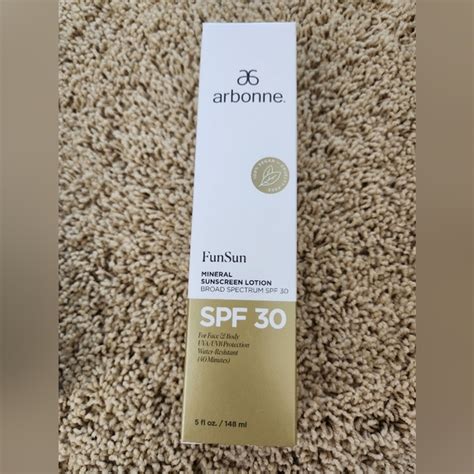 Arbonne | Bath & Body | Arbonne Fun Sun Mineral Sunscreen Lotion Broad Spectrum Spectrum 3 ...