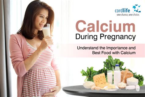 Calcium During Pregnancy: Understand the Needs and Foods