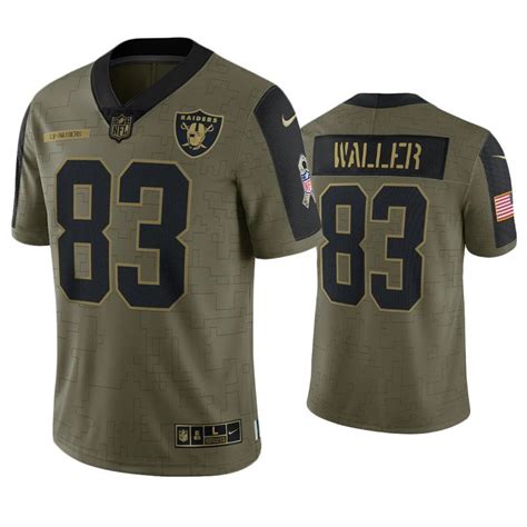 Raiders Darren Waller 2021 Limited Salute To Service Jersey – US Sports ...