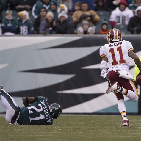 Washington WR DeSean Jackson Burns Eagles Defense for 80-Yard Touchdown ...