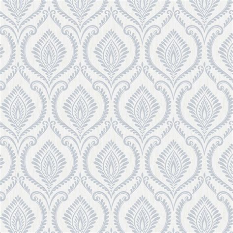 Estelle by Albany - Mineral Blue - Wallpaper : Wallpaper Direct