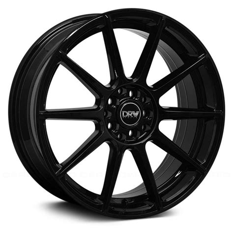 DRW® D10 Wheels - Gloss Black Rims