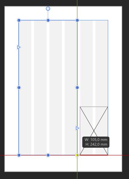 Page layout: columns guides & gutters | VectorStyler