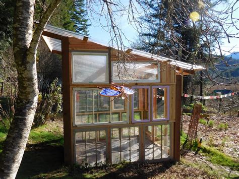 Glass Window Greenhouse - A Mountain Hearth