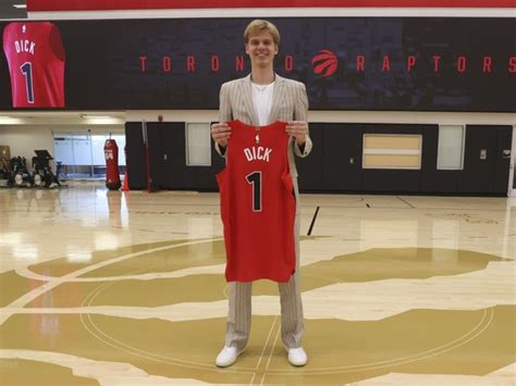 Toronto Raptors unveil top draft pick Gradey Dick | The Kingston Whig ...