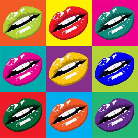 Mouth Lips Pop Art Free Stock Photo - Public Domain Pictures
