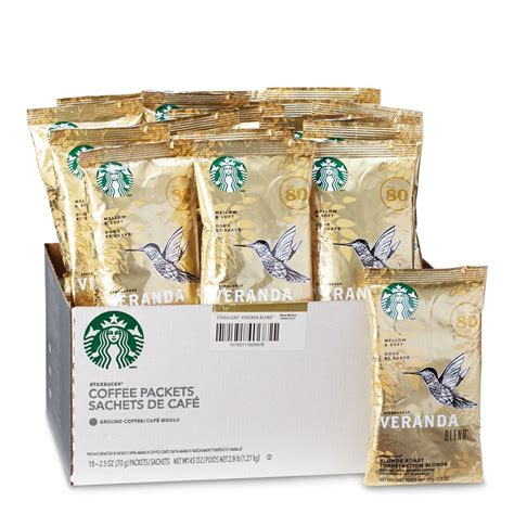 Starbucks Veranda Ground Coffee 18 2.5oz | Portion Pack Coffee