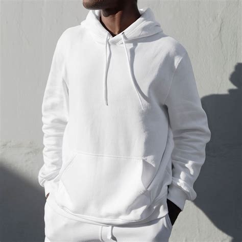 Simple white hoodie mockup psd | Free PSD Mockup - rawpixel