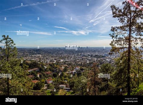 Downtown Los Angeles skyline view - Los Angeles, California, USA Stock Photo - Alamy