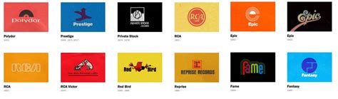 Record Label Logo Designs - A Monster Logo Compilation by Reagan Ray