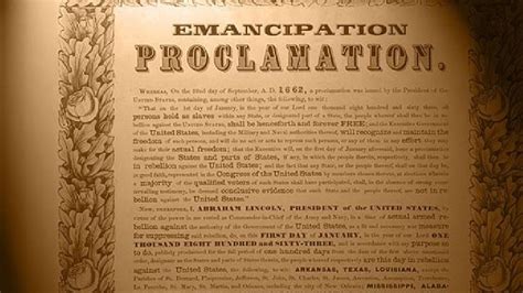 The Original Emancipation Proclamation