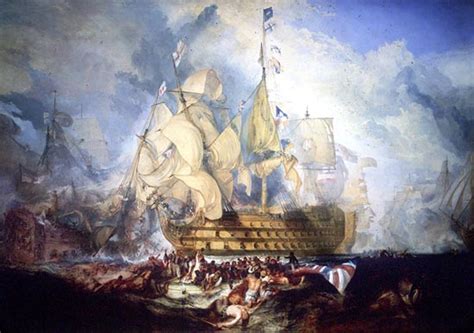 Art History by Laurence Shafe, turner_battle_of_trafalgar_1823