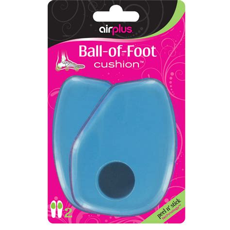 Airplus Gel Ball-of-Foot Cushions (2 Pairs) - ShoeInsoles.co.uk