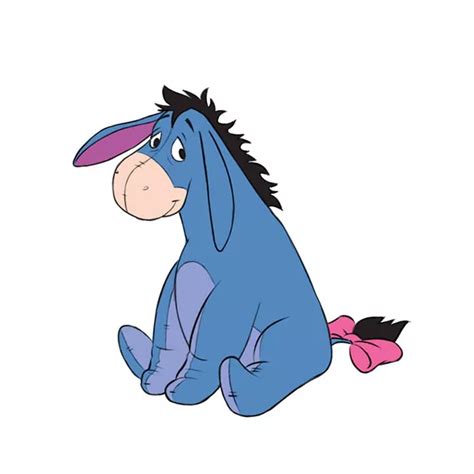 How to Draw Eeyore - Easy Drawing Art