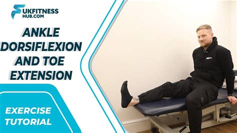 Exercise Tutorial: Dorsiflexion With Toe Extension - YouTube