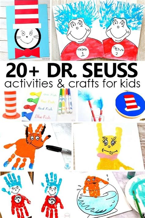 20+ Dr. Seuss Activities and Crafts for Kids. Ideas for your favorite Dr. Seuss books and Read ...